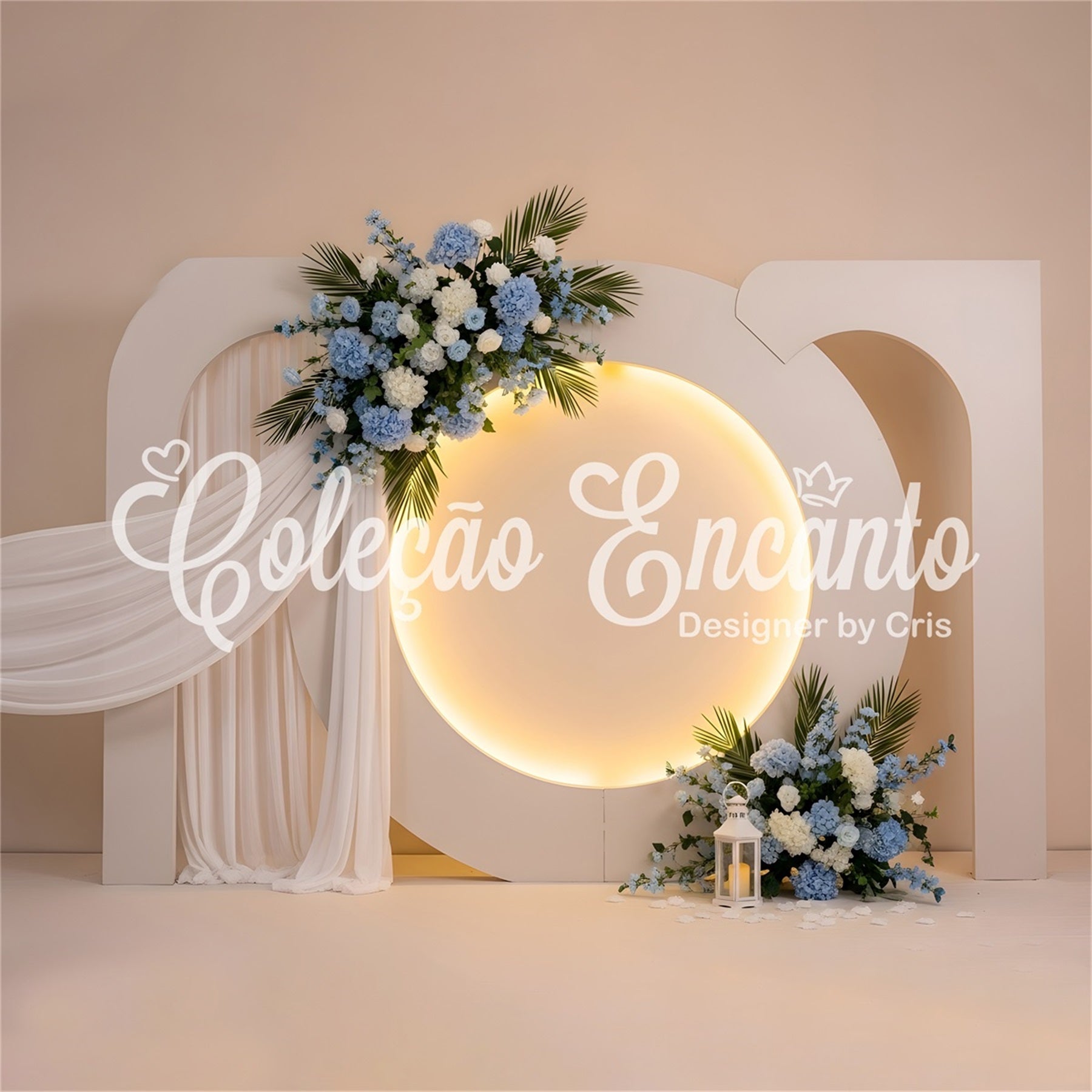 Mother's Day Picture Backdrop Blue Hydrangea Halo Arch Drape Mothers Day Backdrop Ideas By Magali