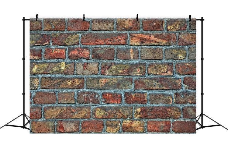 Brick Wall Photo Backdrop Ideas Weathered Vintage Brick Backdrop CJJ3-14