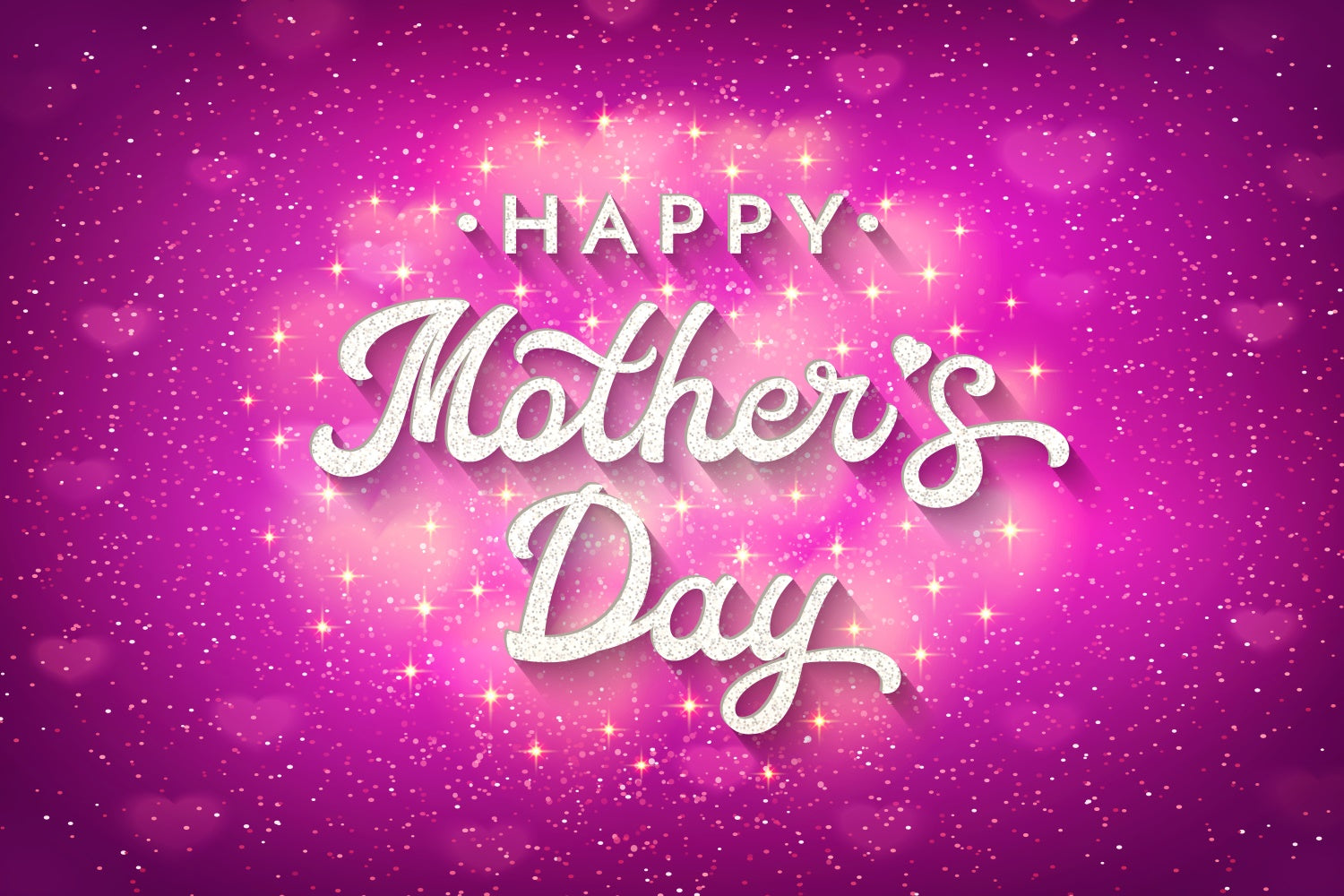 Mothers Day Photo Backdrops Elegant Dazzling Purple Custom Backdrop CJJ3-146