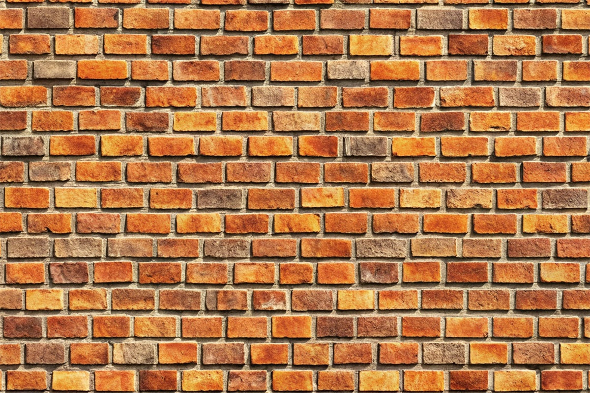 Brick Backdrop Photography Rustic Warm Tone Brick Backdrop CJJ3-27