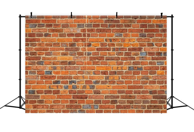 Brick Backdrop Photography Warm Tone Mixed Brick Backdrop CJJ3-31