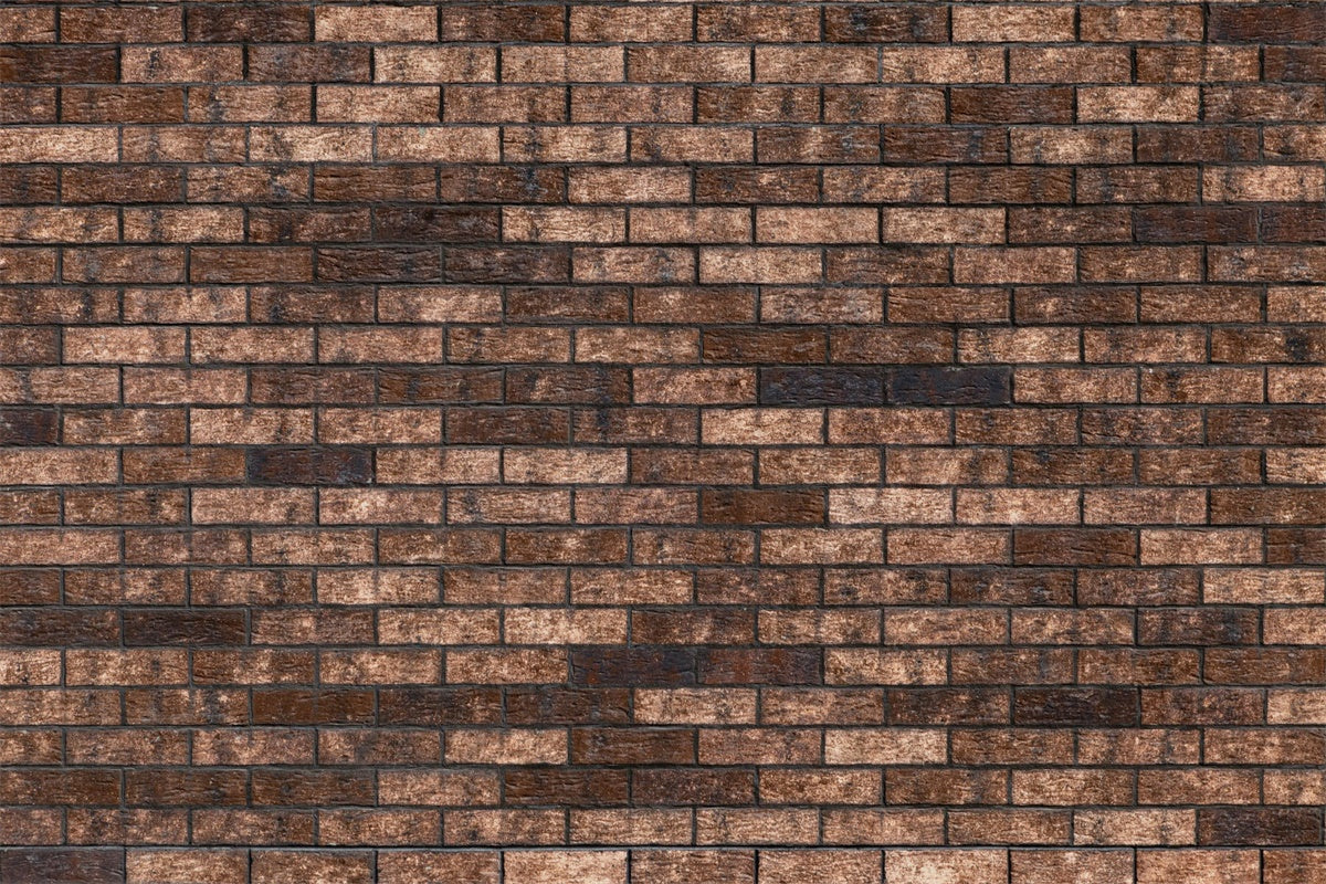 Brick Wall Photography Backdrop Brown Brick Texture Backdrop CJJ3-32