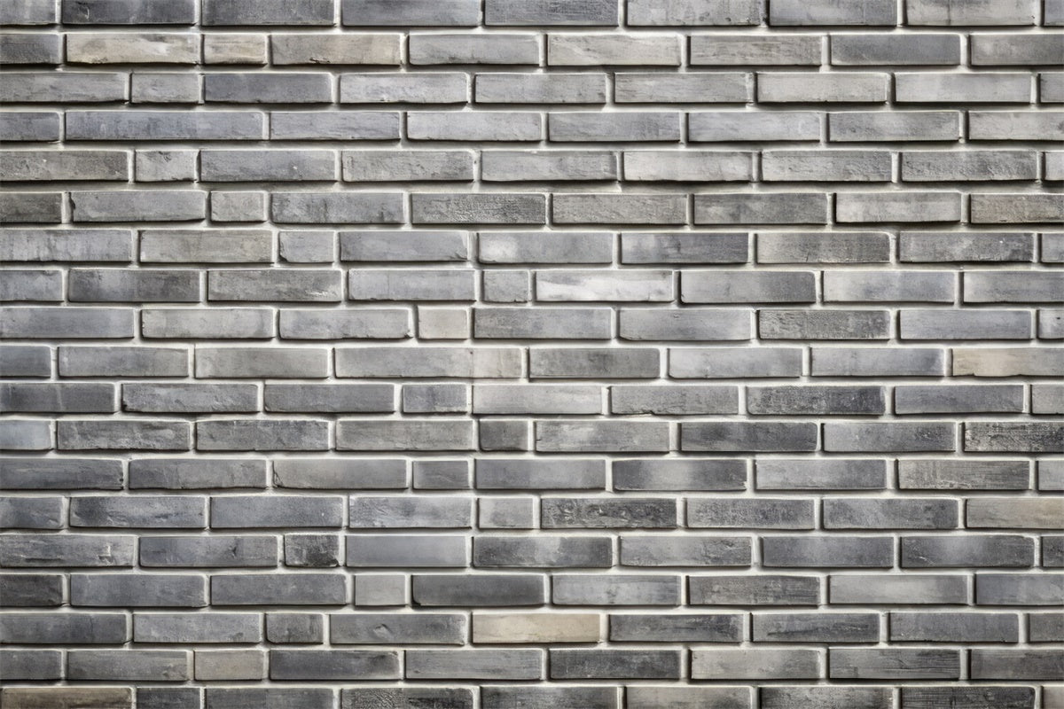 Grey Brick Wall Backdrop Rustic Aged Gray Brick Backdrop CJJ3-42