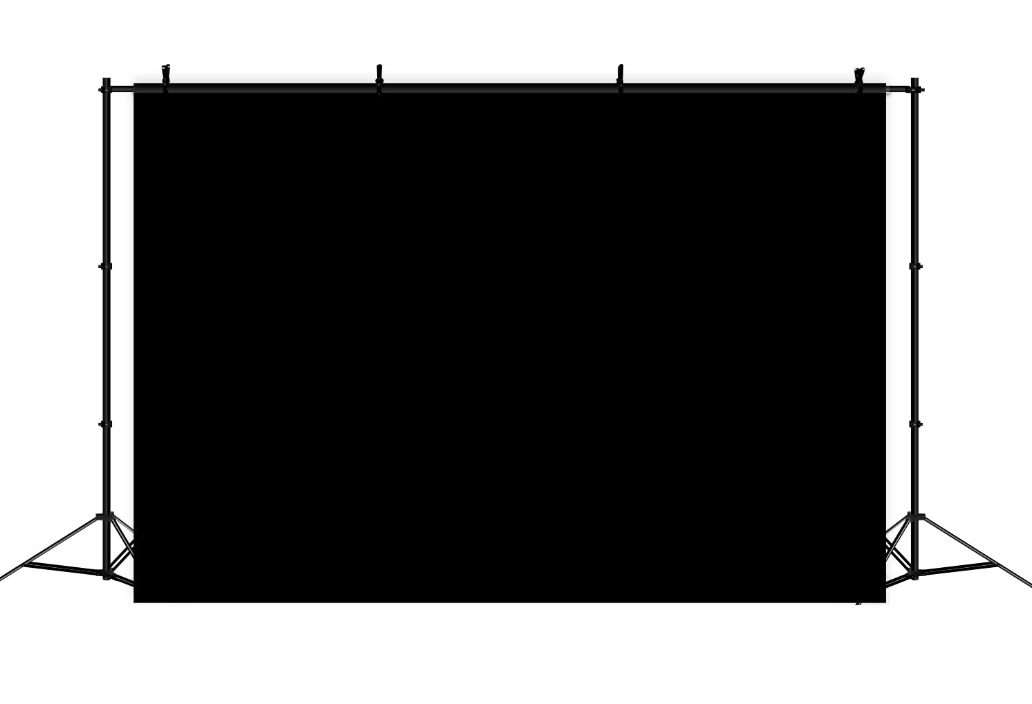 Black Photo Backdrop Classic Black Solid Backdrop CJJ3-77