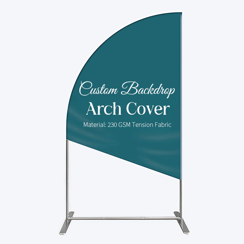 Custom Half Moon Arch Backdrop Cover Party Decorations