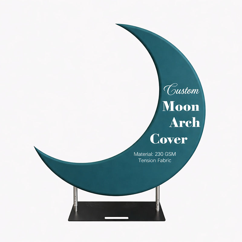 Custom Moon Chiara Arch Backdrop for Party Event