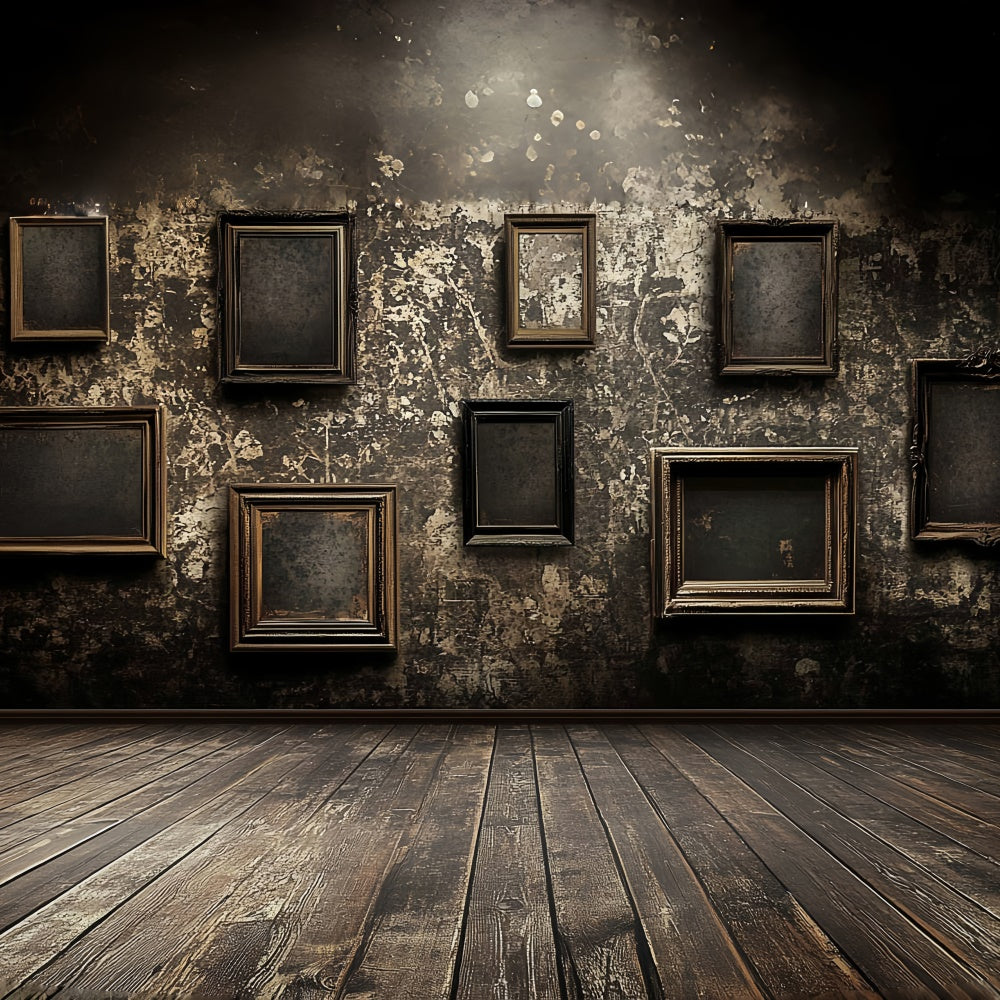 Vintage Wall Backdrop Antique Frame Gallery Backdrop CSH2-266