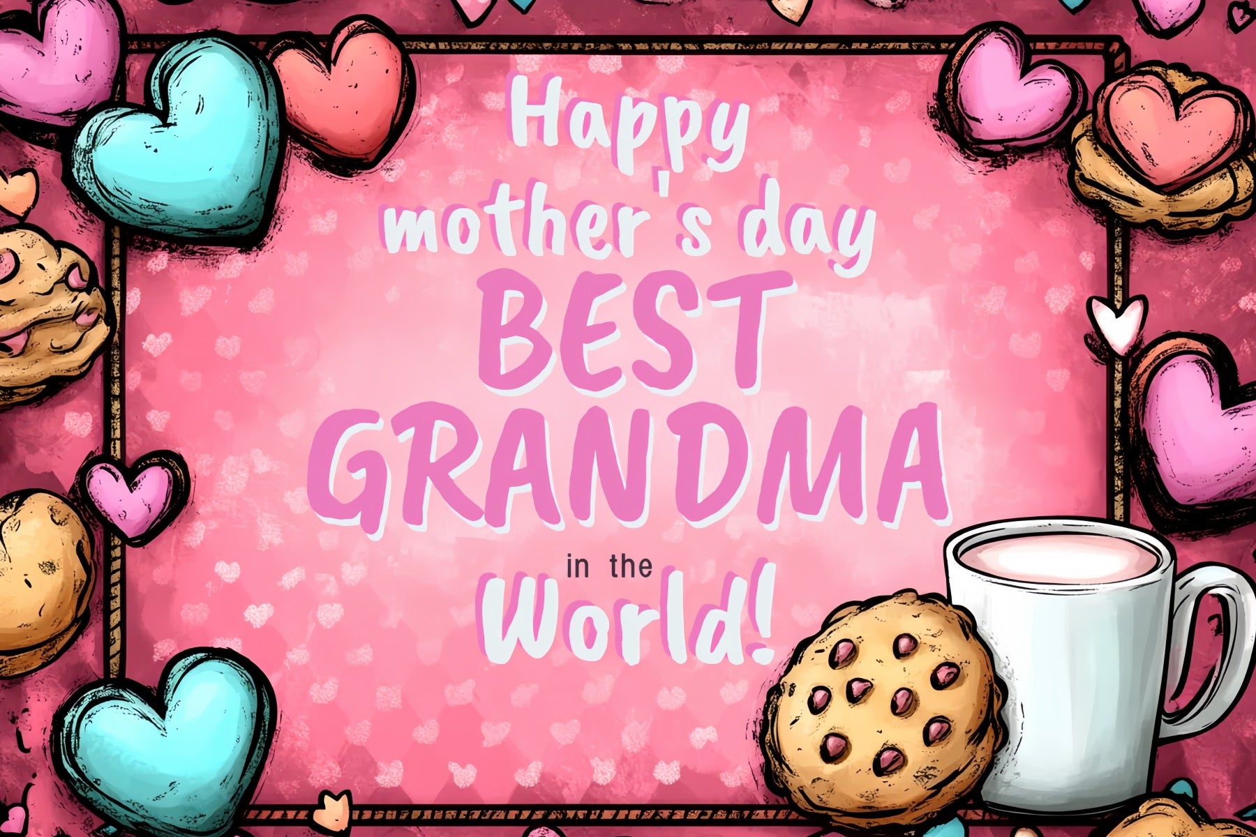 Mothers Day Backdrop Ideas Heartfelt Cookie Custom Backdrop CSH3-152
