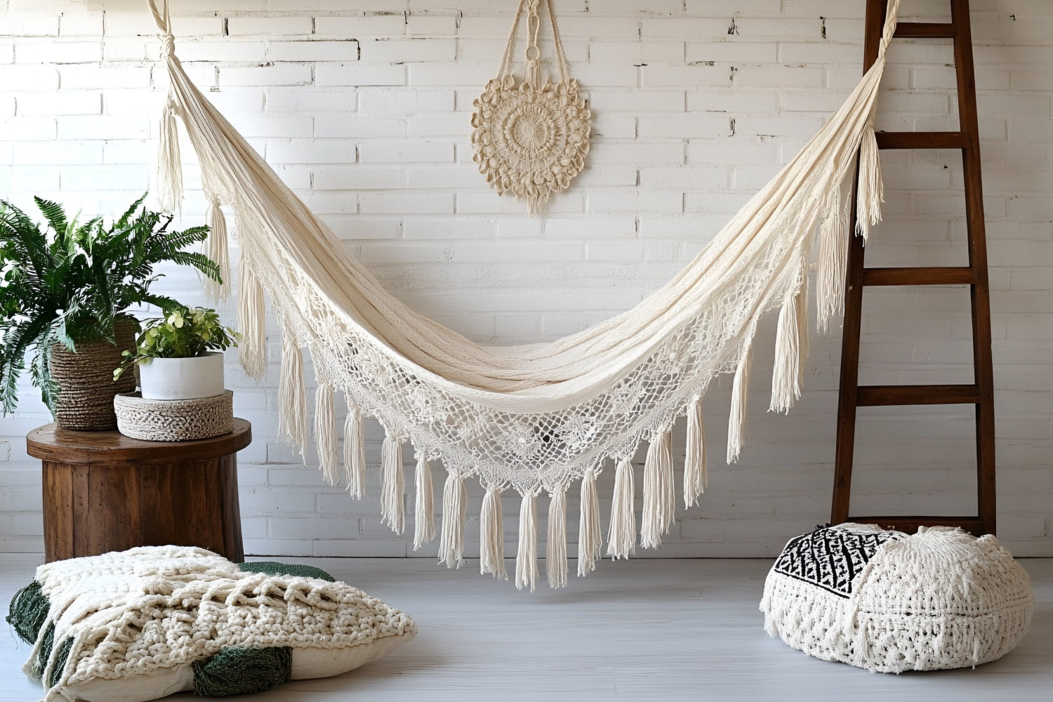Boho Backdrops Cozy Hanging Hammock Backdrop CSH4-151