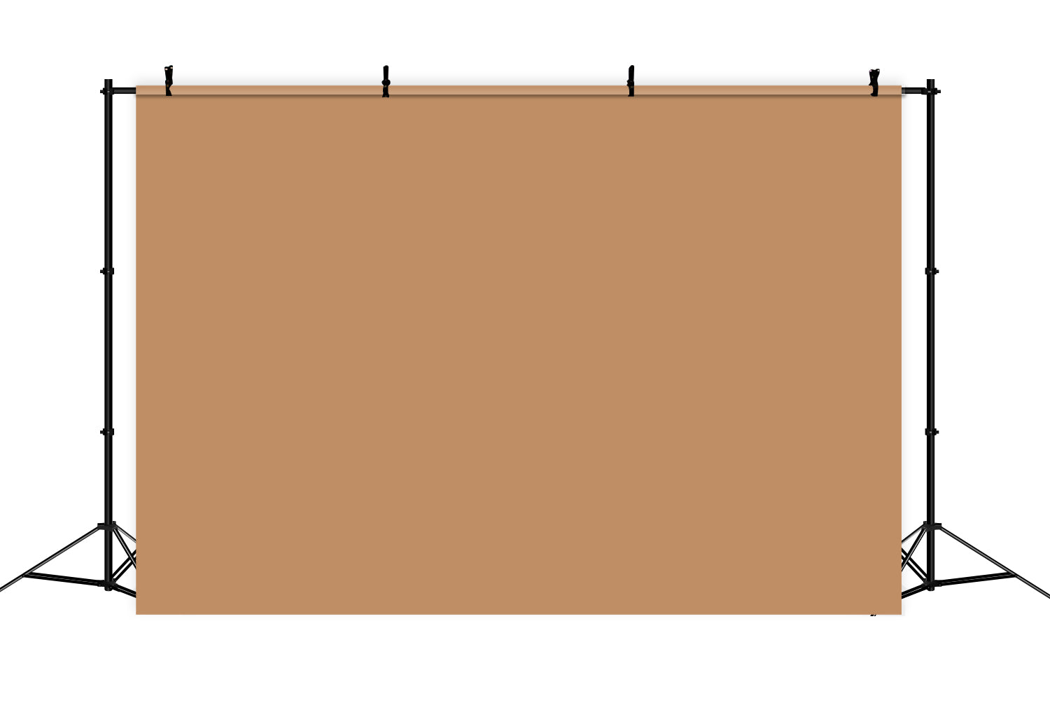 Solid Color Backdrops Toffee Butternut Brown Backdrop CSH4-159