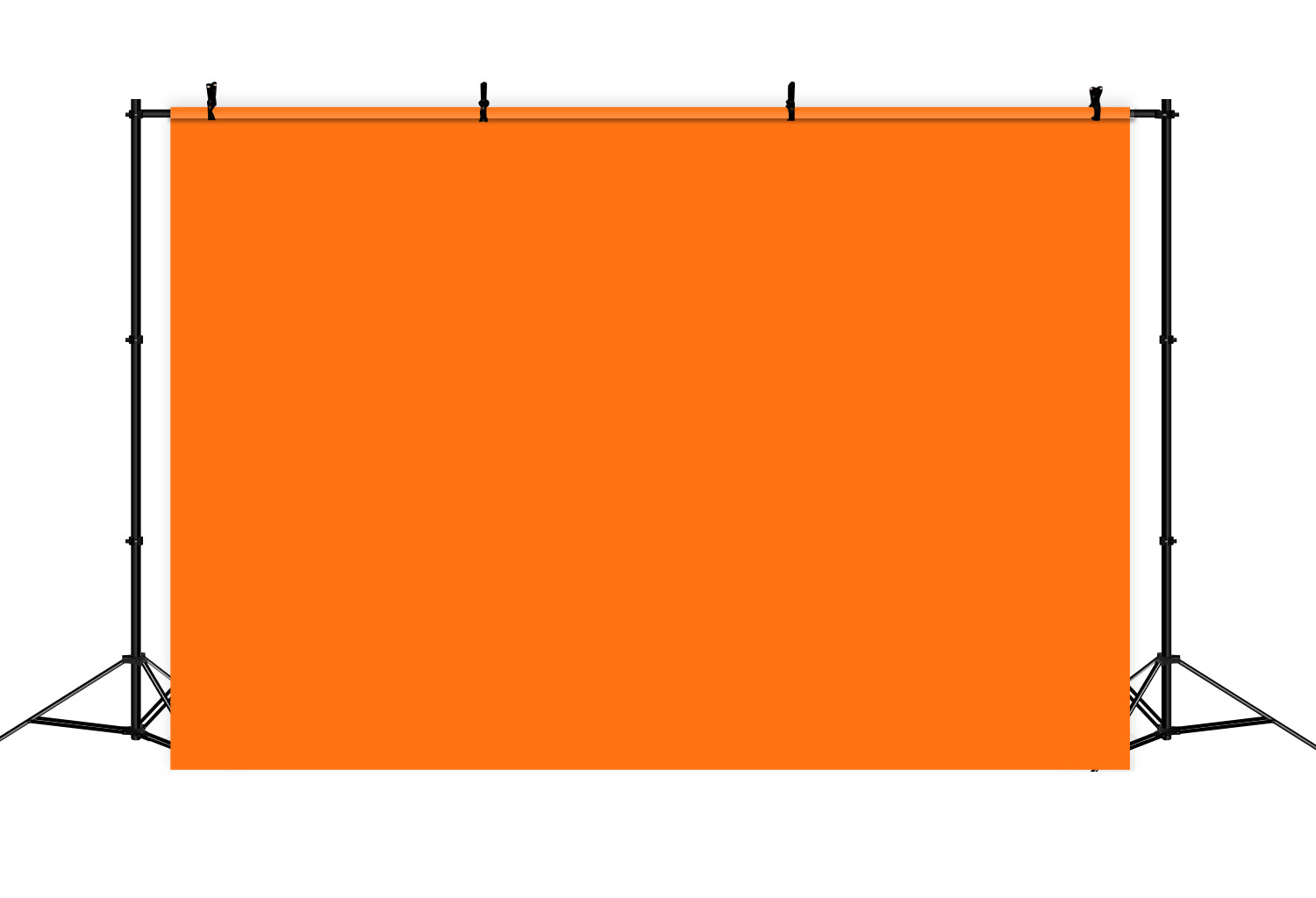Orange Photography Backdrop Vibrant Orange Backdrop CSH4-171