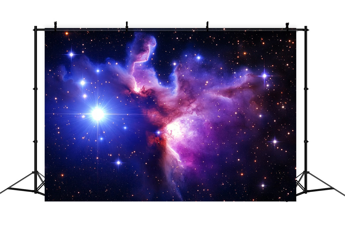 Portrait Backdrops Vibrant Starry Cosmos Dream Backdrop CSH4-180