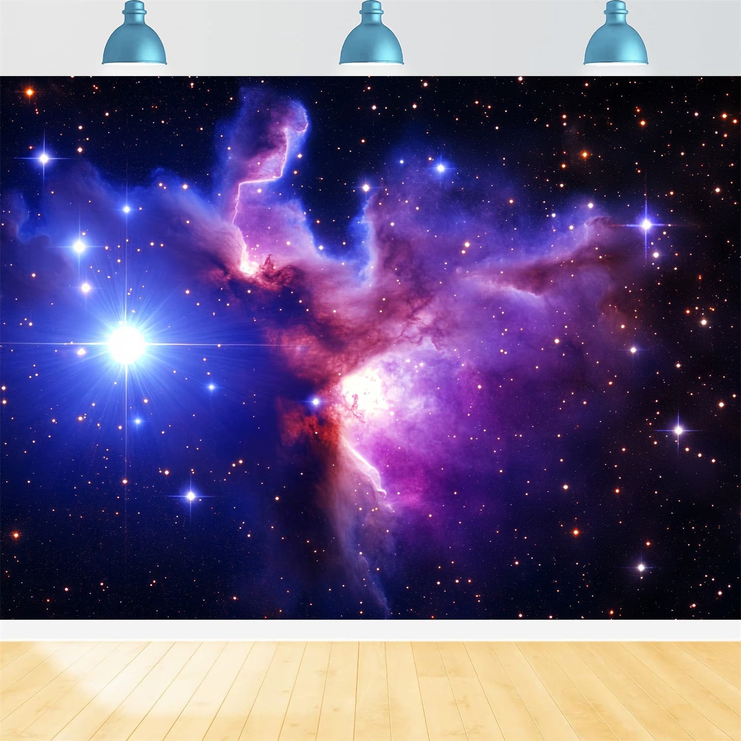 Portrait Backdrops Vibrant Starry Cosmos Dream Backdrop CSH4-180