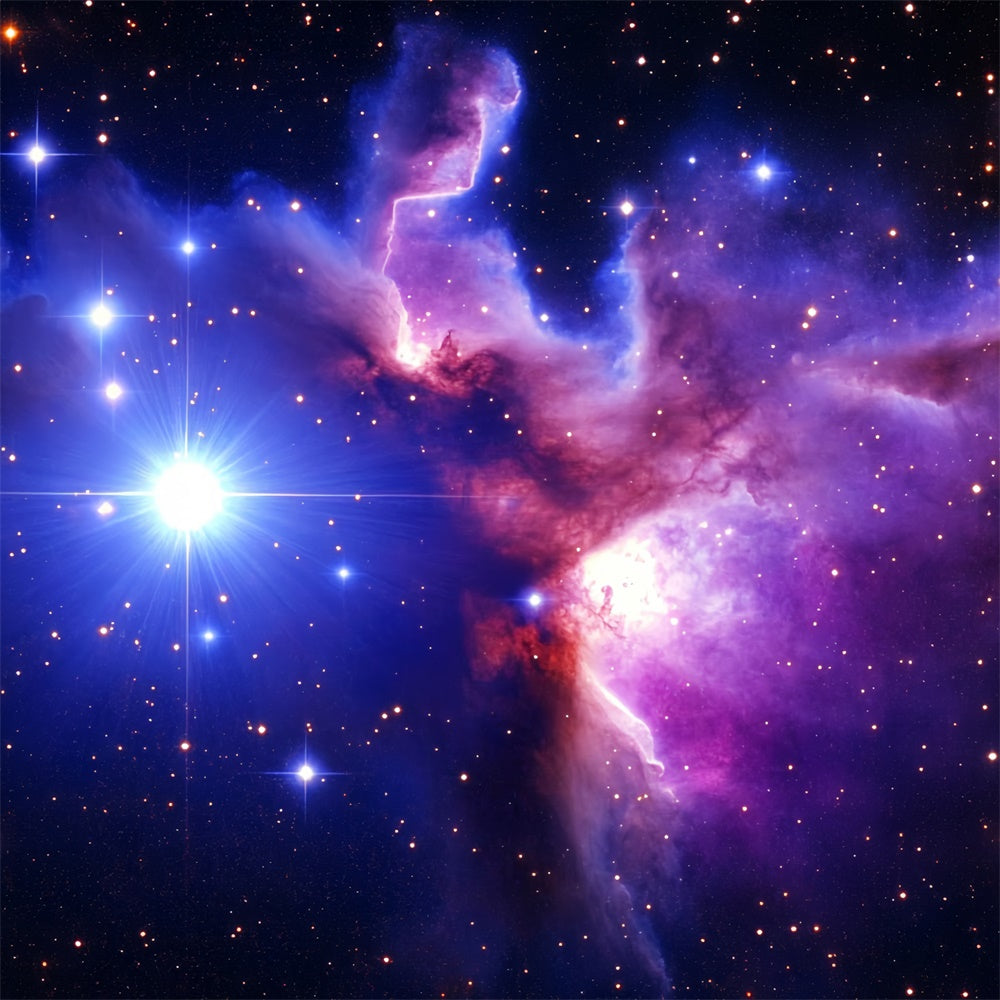 Portrait Backdrops Vibrant Starry Cosmos Dream Backdrop CSH4-180