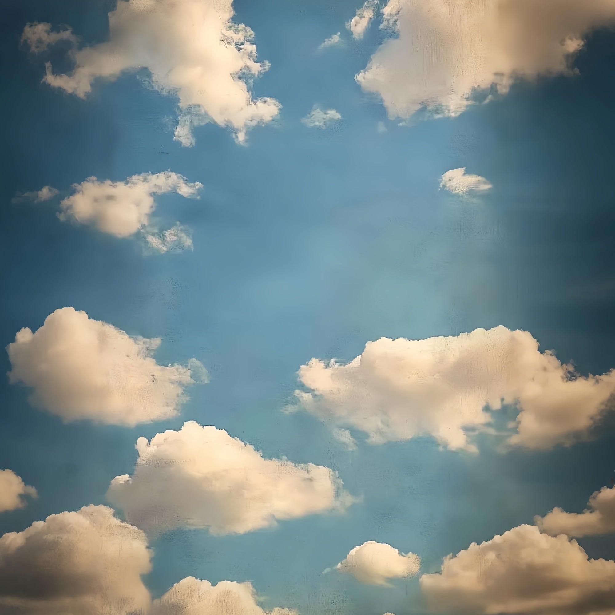 Portrait Studio Backdrops Tranquil Blue Sky Cloud Backdrop CSH4-182