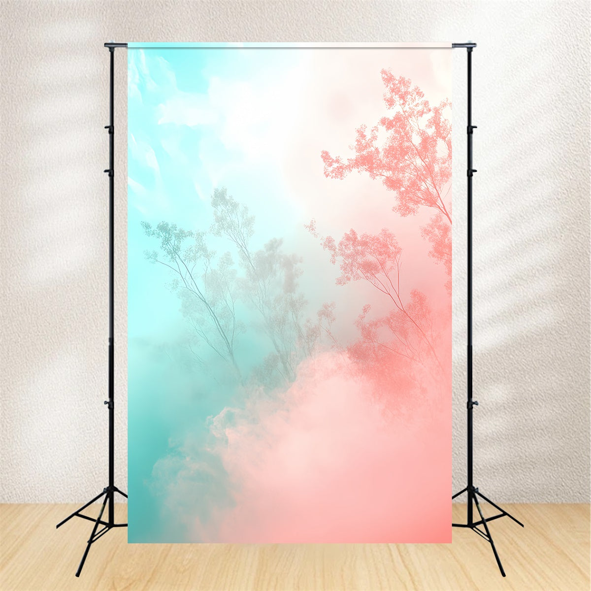 School Portrait Backdrops Gradient Woodland Mist Backdrop CSH4-186