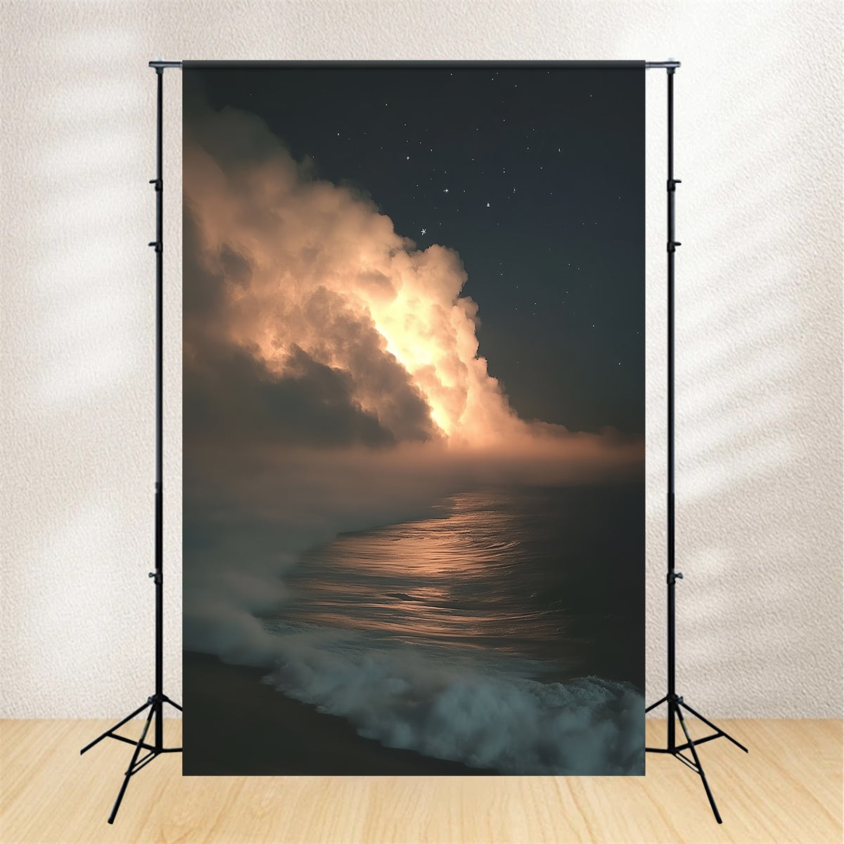Portrait Photography Backdrops Dreamy Night Sky Sea Backdrop CSH4-191