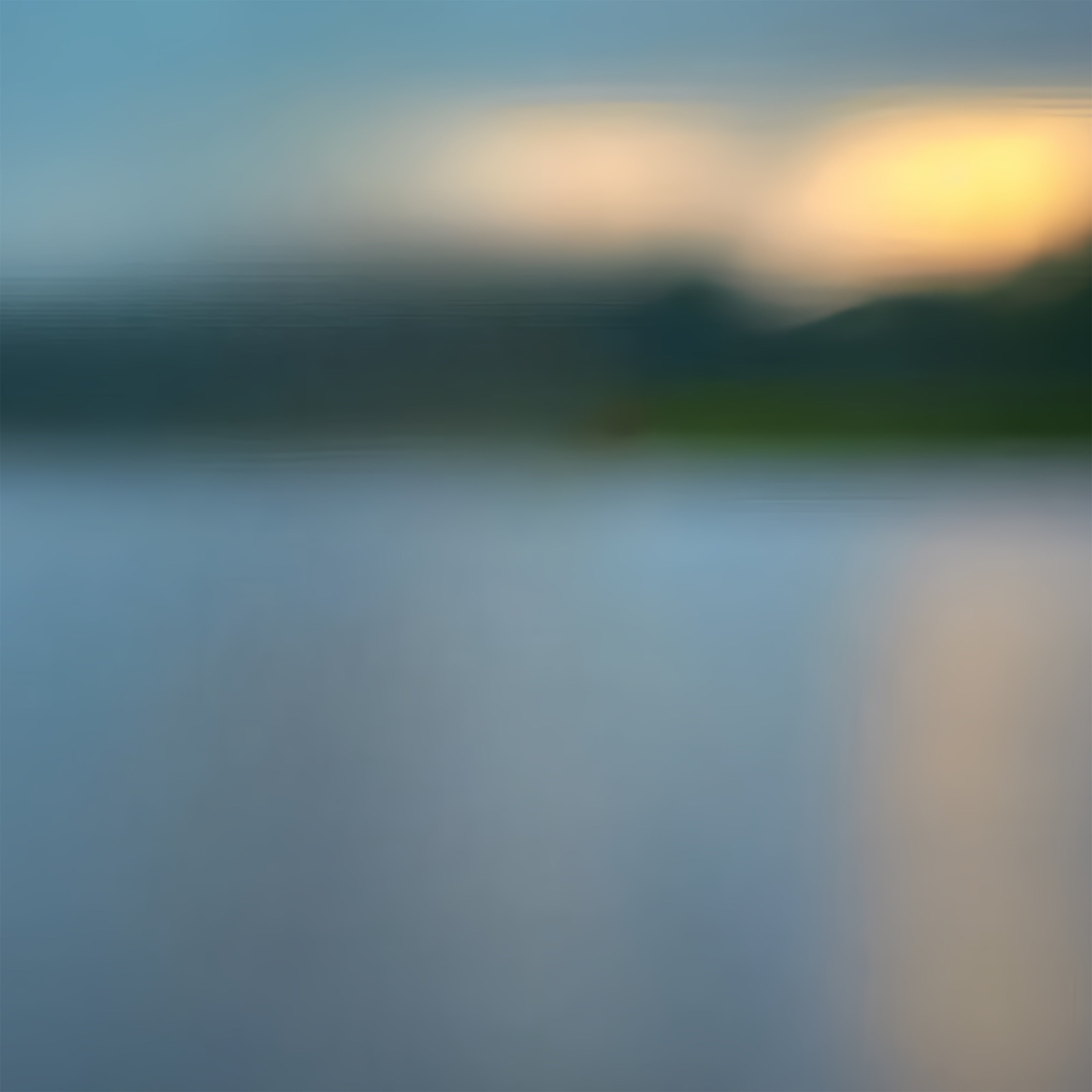 Portrait Photo Backdrop Twilight Reflection Hazy Lake Backdrop CSH4-200