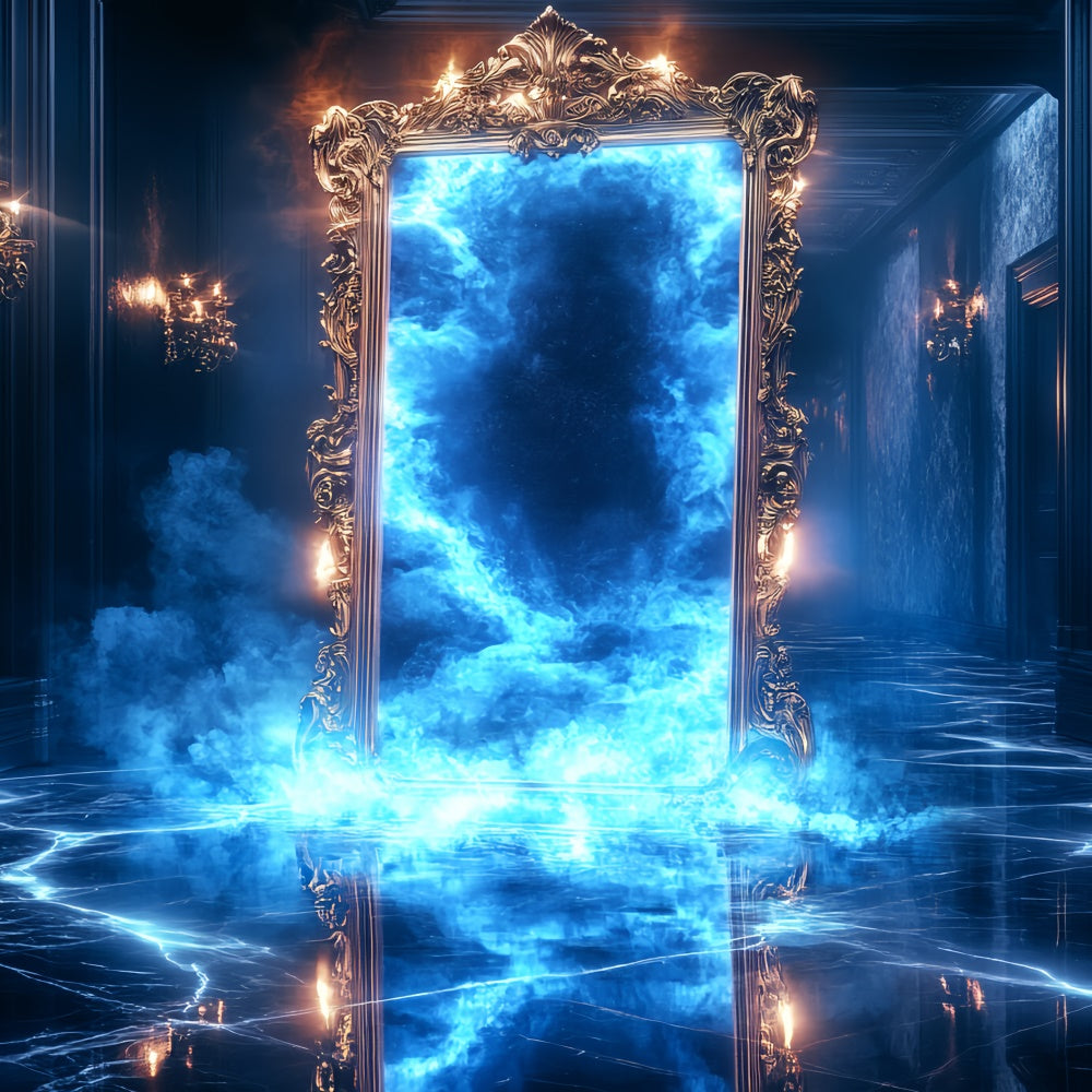 Clouds Photo Backdrop Baroque Portal Cloud Mist Backdrop CSH4-239