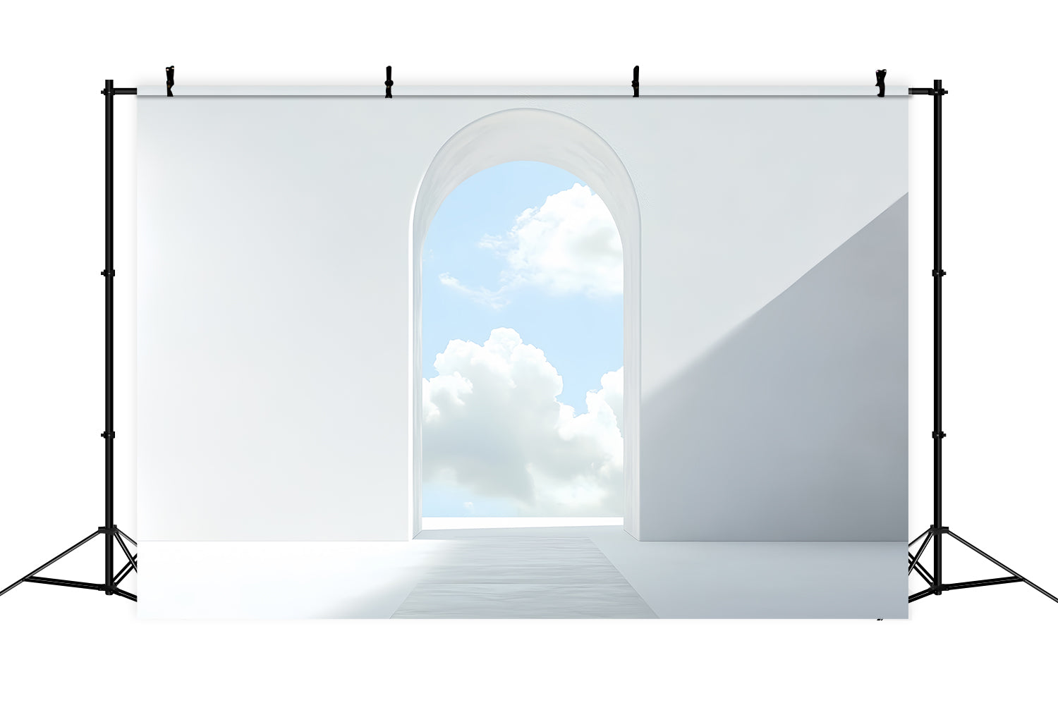 Sky Backdrop Clouds Minimalist Archway Cloud Sky Backdrop CSH4-255