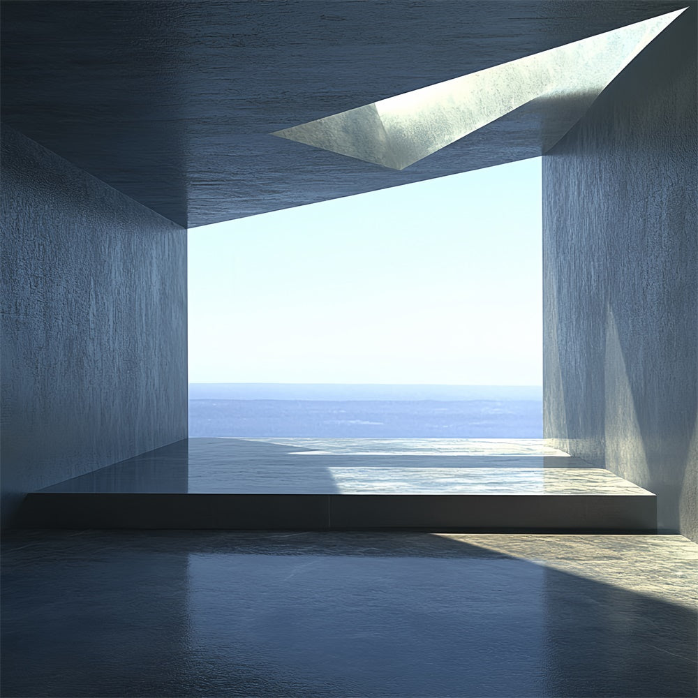 Architecture Backdrop Clean Line Architecture Sea Backdrop CSH4-408