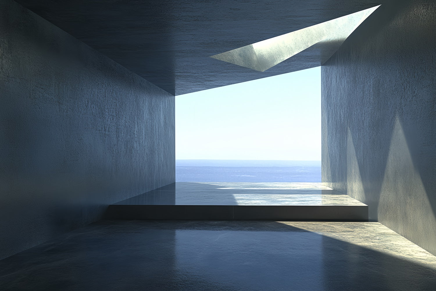 Architecture Backdrop Clean Line Architecture Sea Backdrop CSH4-408