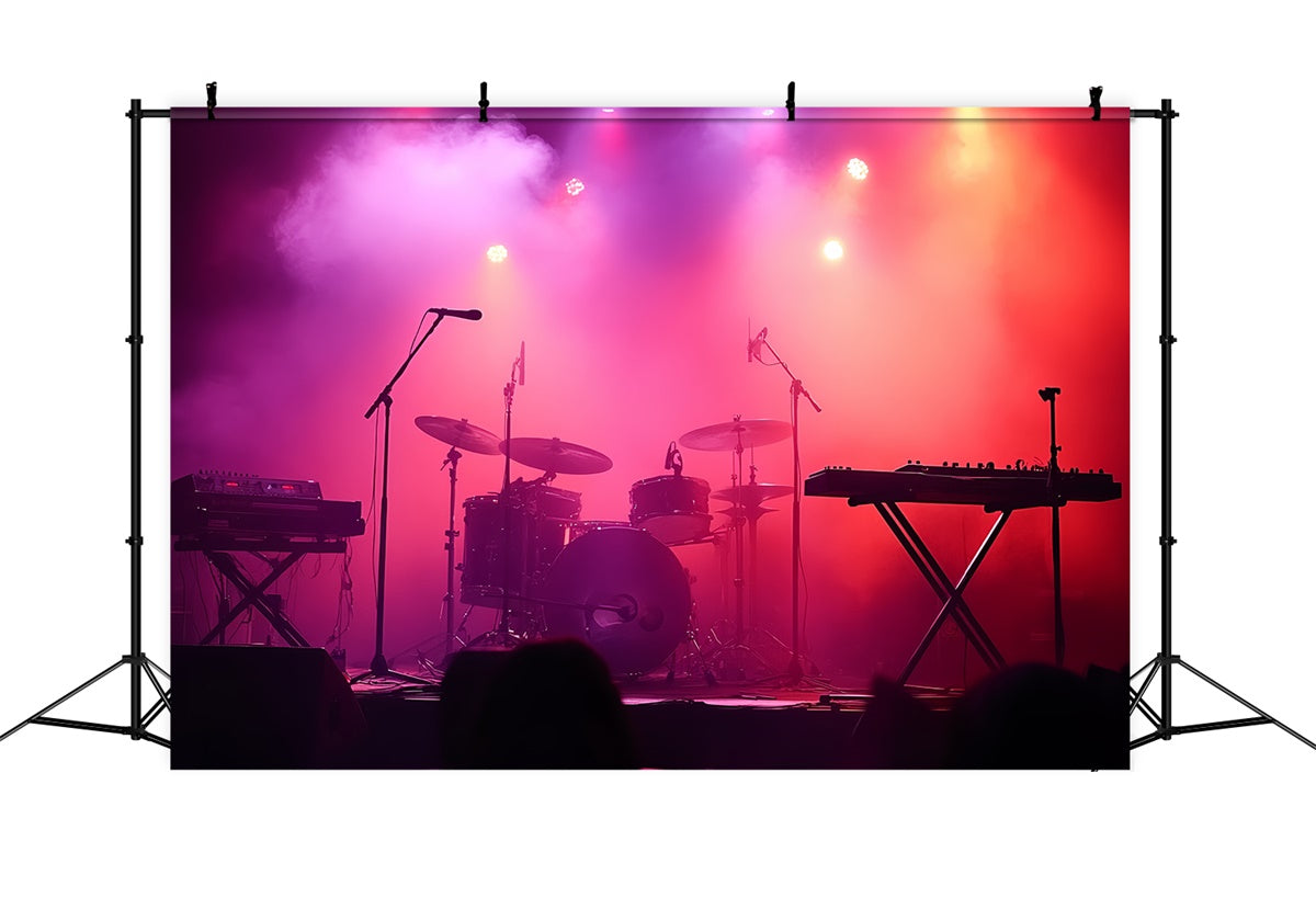 Concert Stage Backdrop Band Performance Lighting Backdrop CSH5-152