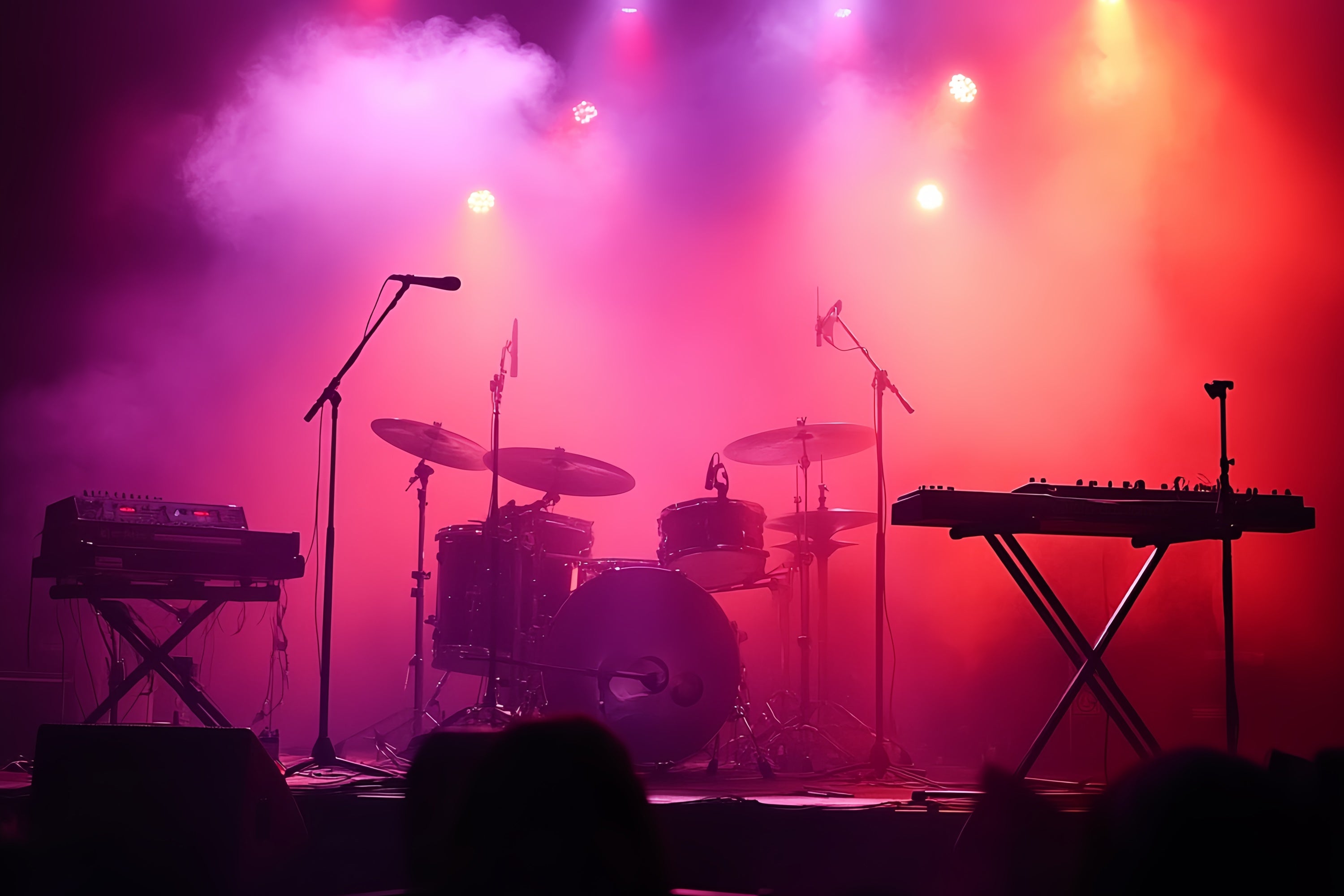 Concert Stage Backdrop Band Performance Lighting Backdrop CSH5-152