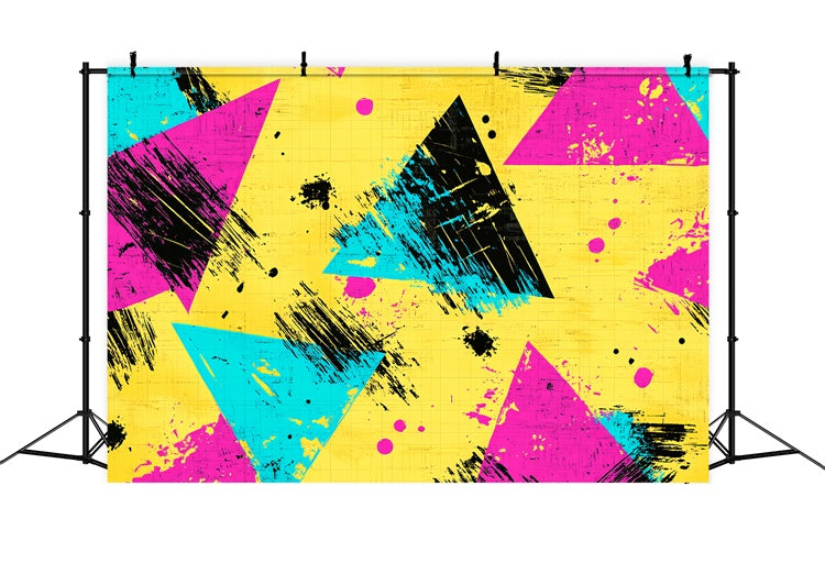 90's Backdrop Street Style Graffiti Retro Backdrop CSH5-191