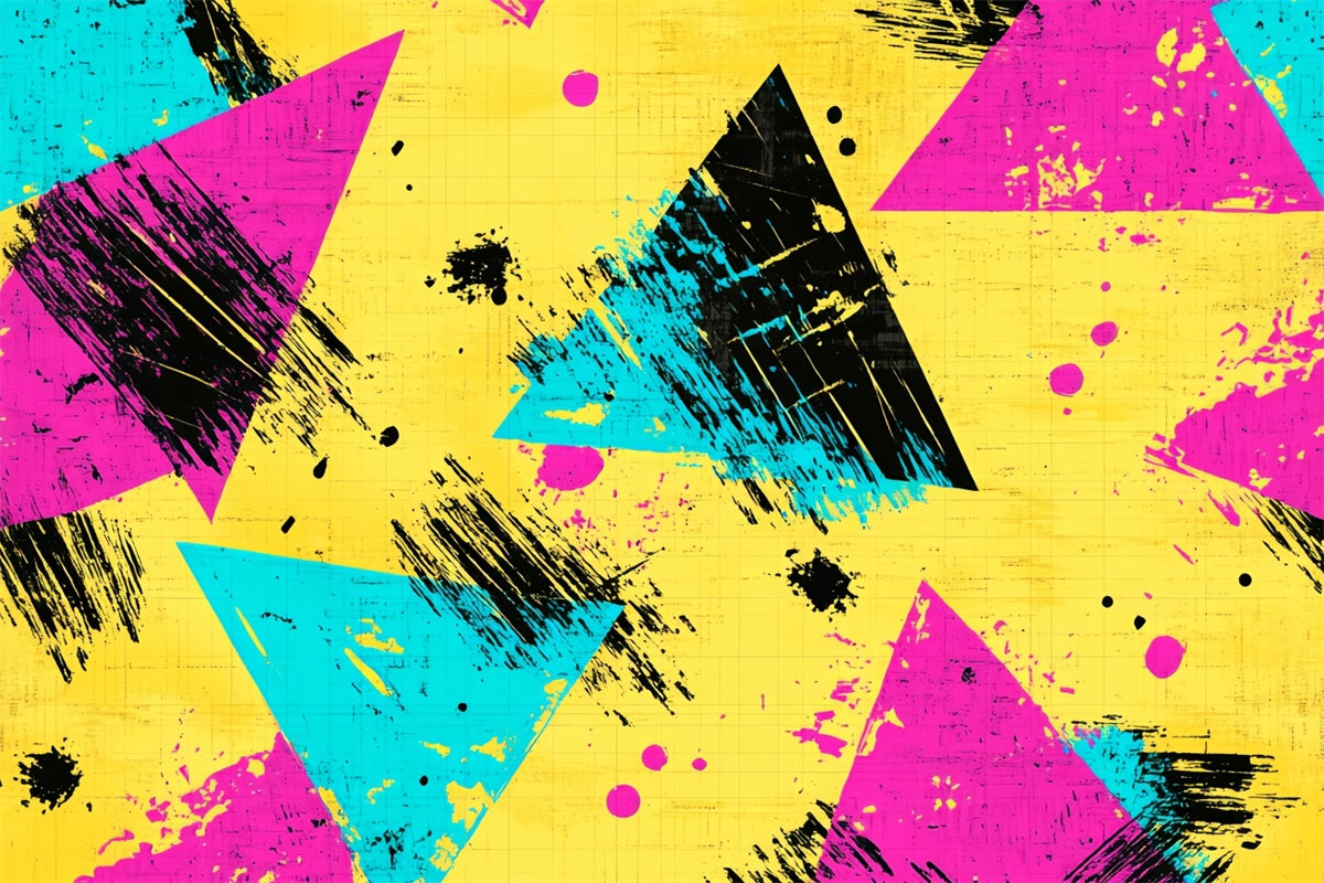 90's Backdrop Street Style Graffiti Retro Backdrop CSH5-191