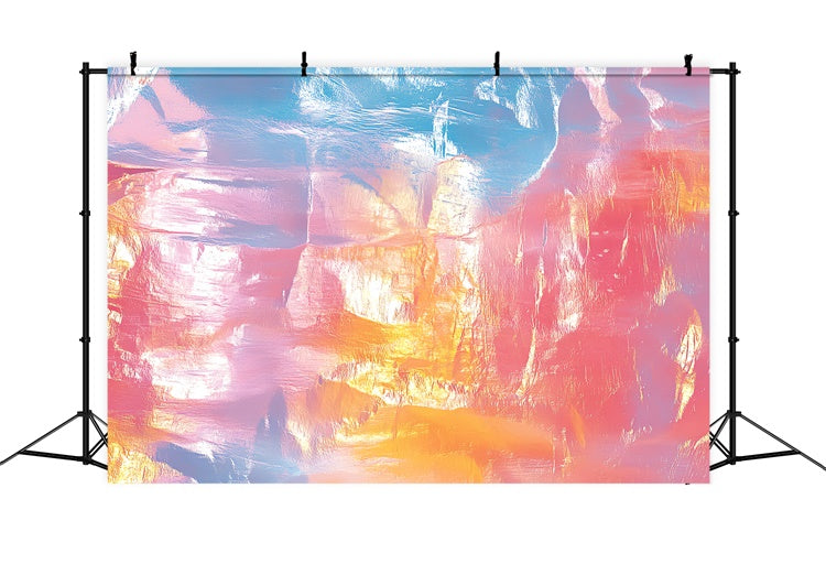 90's Backdrop Soft Iridescent Texture Retro Backdrop CSH5-193