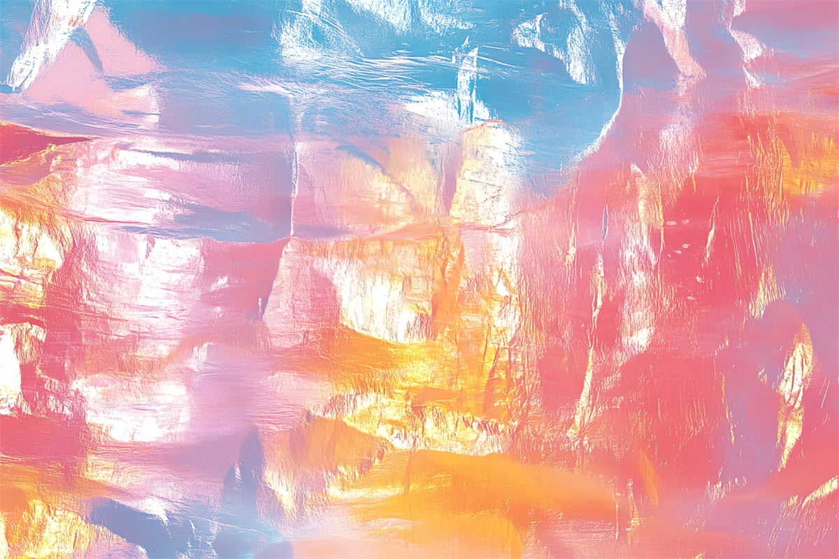 90's Backdrop Soft Iridescent Texture Retro Backdrop CSH5-193