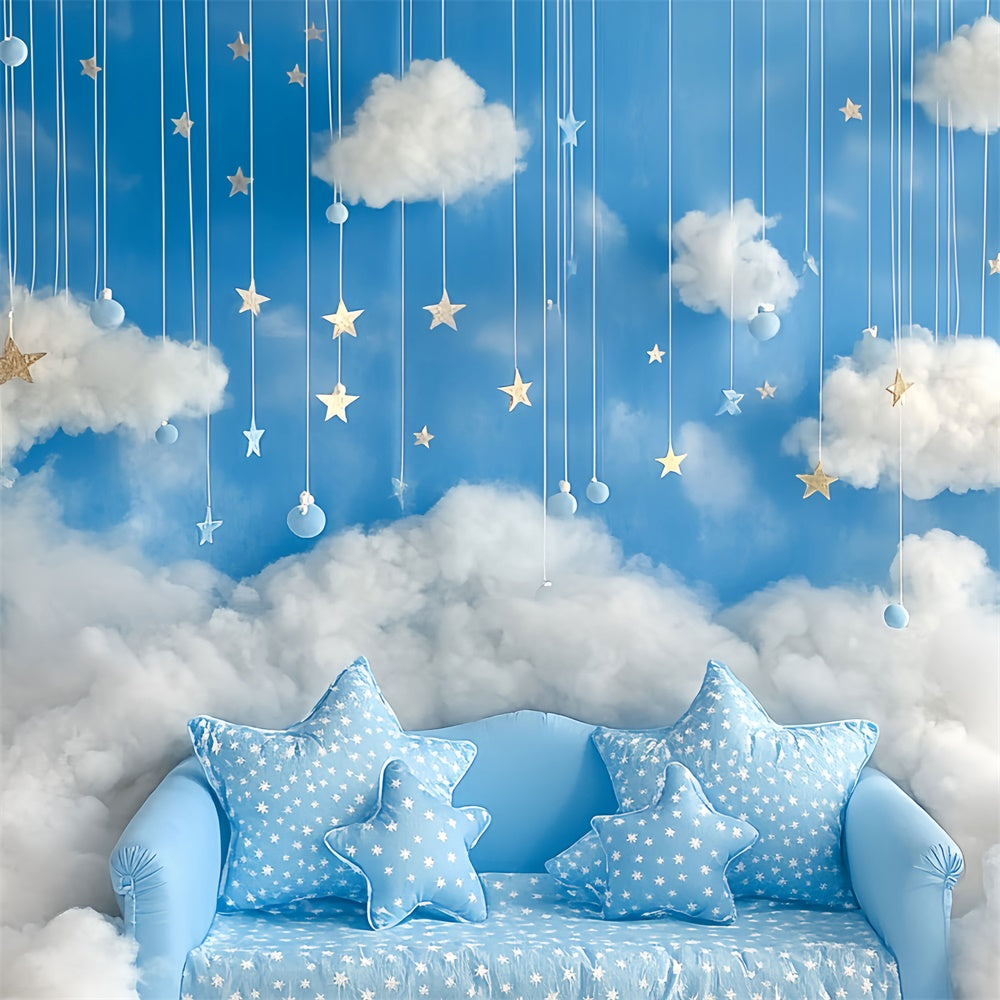 Newborn Photography Backdrop Dreamy Floating Cloud Backdrop CSH5-258