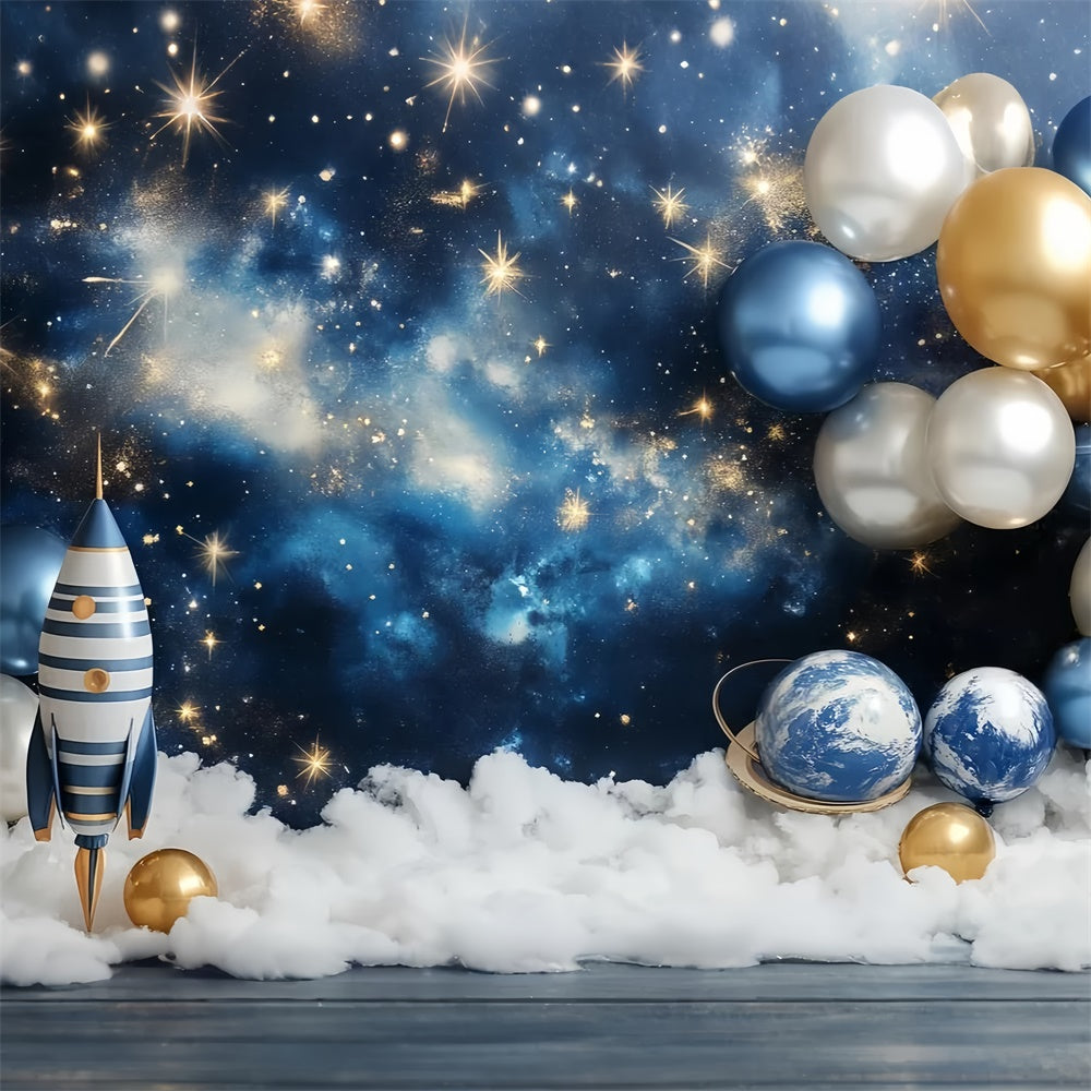 Newborn Photography Backdrop Galaxy Explorer Baby Backdrop CSH5-264