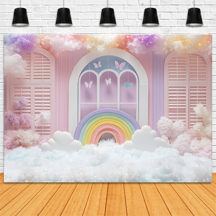 Newborn Photography Backdrops Enchanted Cloud Room Backdrop CSH5-270