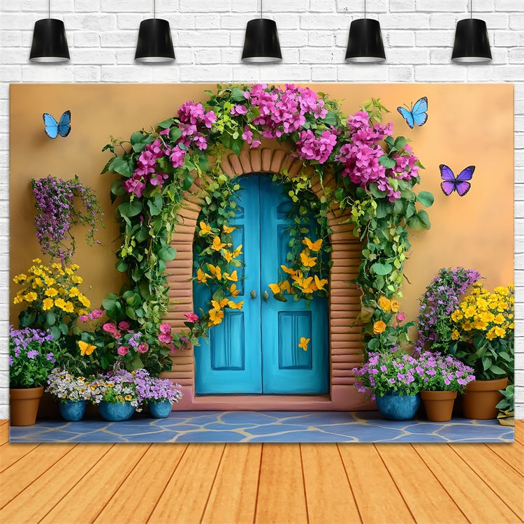 Children Backdrops Secret Garden Entryway Backdrop CSH5-274
