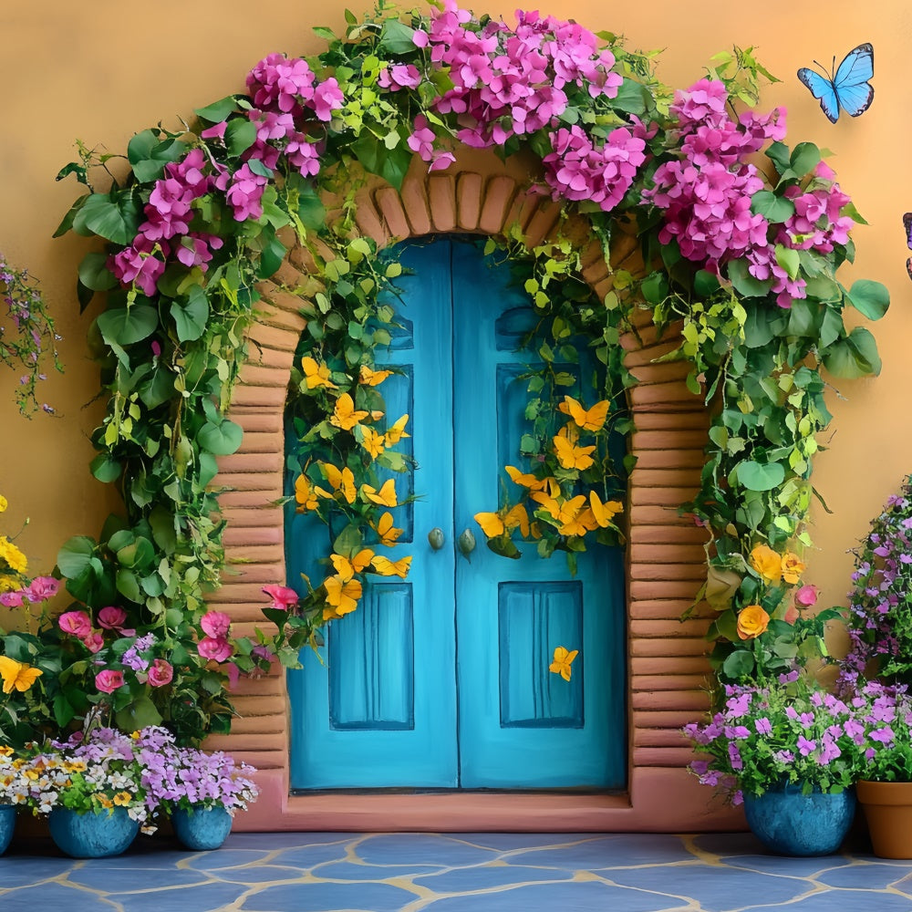 Children Backdrops Secret Garden Entryway Backdrop CSH5-274