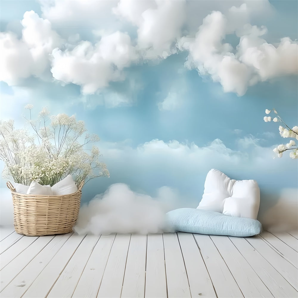 Newborn Photoshoot Backdrop Dreamy Sky Comfort Backdrop CSH5-315