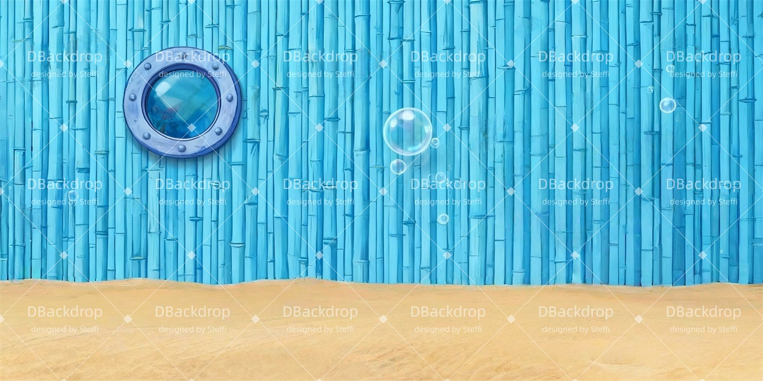 Stage Backdrop Spongebob's Home School Play Backdrops CSH510-T111