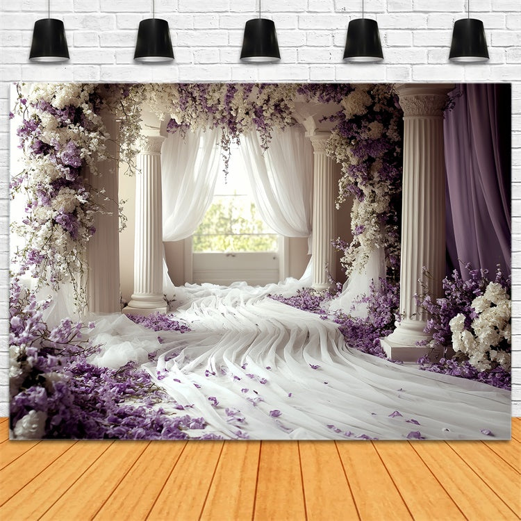 Classic Backdrop Violet Dream Entrance Backdrop Vintage CSH57-122