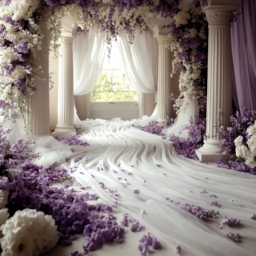 Classic Backdrop Violet Dream Entrance Backdrop Vintage CSH57-122