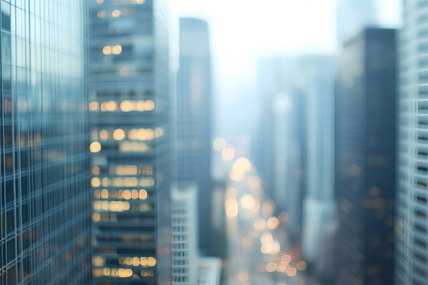 Headshot Backdrop Blurred Metropolis View Backdrop CSH57-2