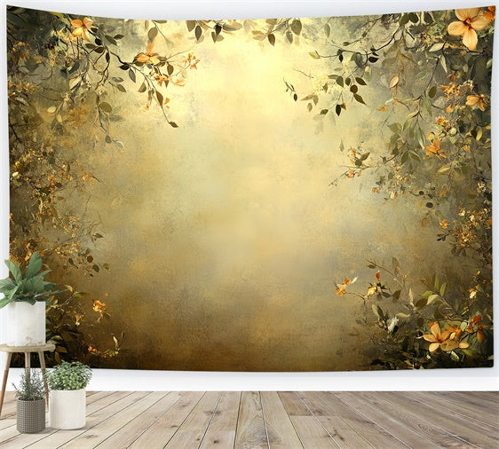 Fine Art Backdrops Vintage Bloom Frame Fabric Backdrops CSH57-256