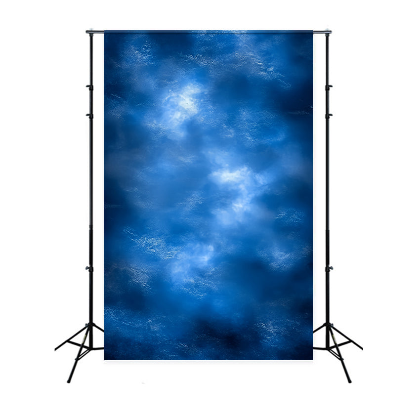 Blue Photo Backdrop Tranquil Light Swirl Background CSH57-27