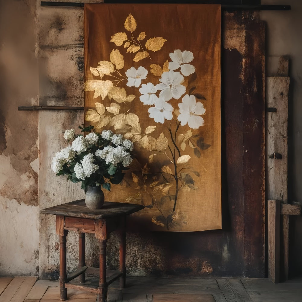 Backdrops Fine Art Vintage Wall Tapestry Video Backdrop CSH57-270