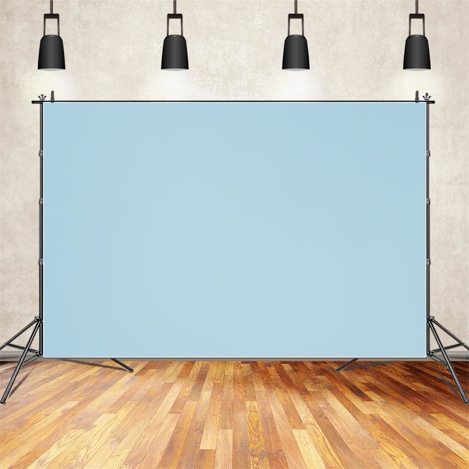 Professional Backdrop For Headshot Pale Blue Backdrop CSH57-42
