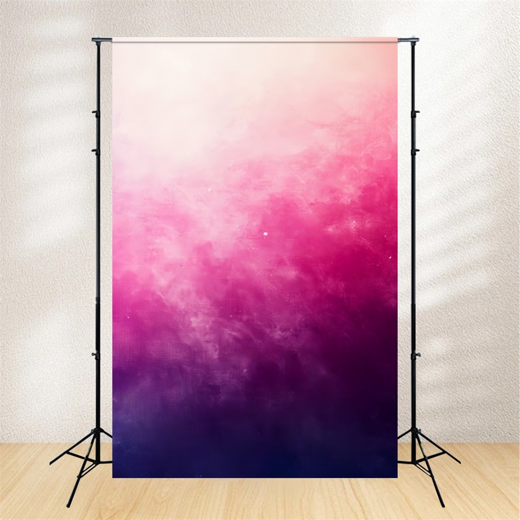 Gradient Backdrop Pink Purple Cloudy Blend Abstract Photography Backdrops CSH58-145