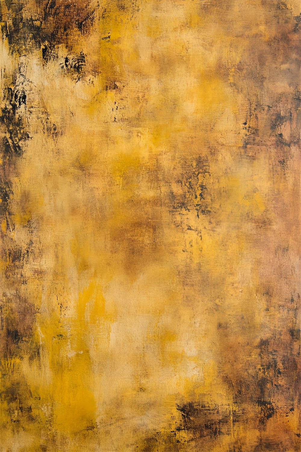 Yellow Backdrop Rustic Golden Grunge Pattern Abstract Photography Backdrops CSH58-165
