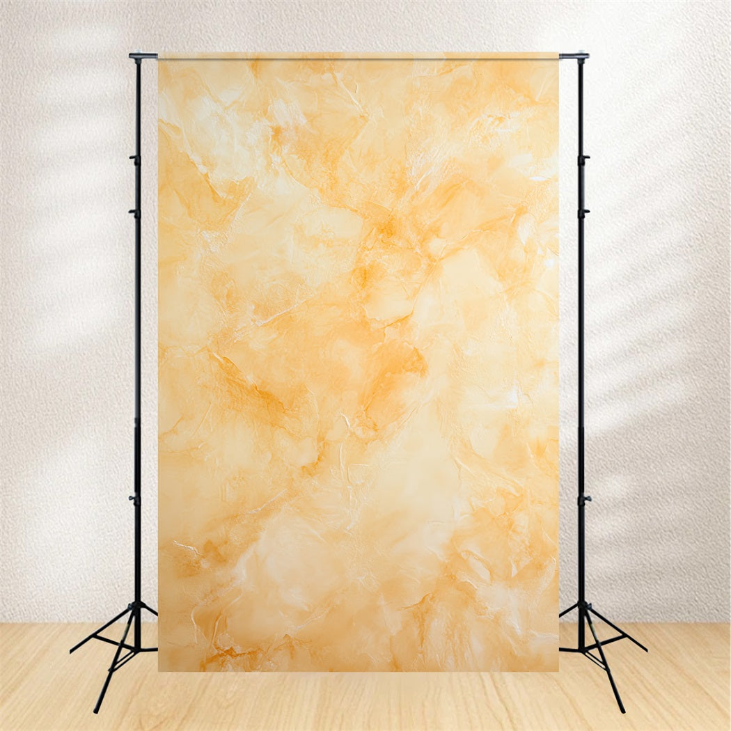 Orange Backdrop Light Amber Marble Pattern Abstract Backdrops Photography CSH58-167