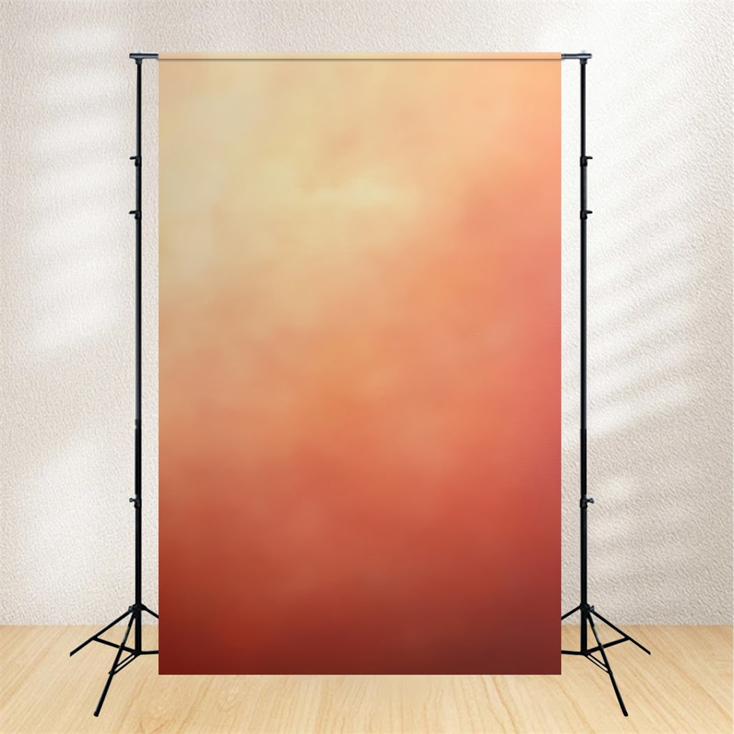 Orange Backdrop Peach Haze Gradient Texture Abstract Backdrops CSH58-170